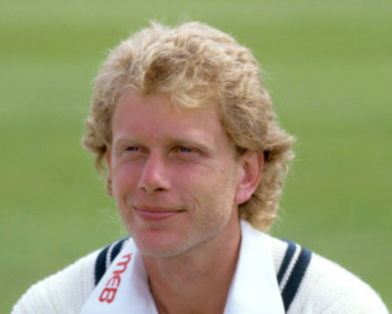 Graham Dilley at Worcestershire's pre-season photoshoot, April 23, 1987