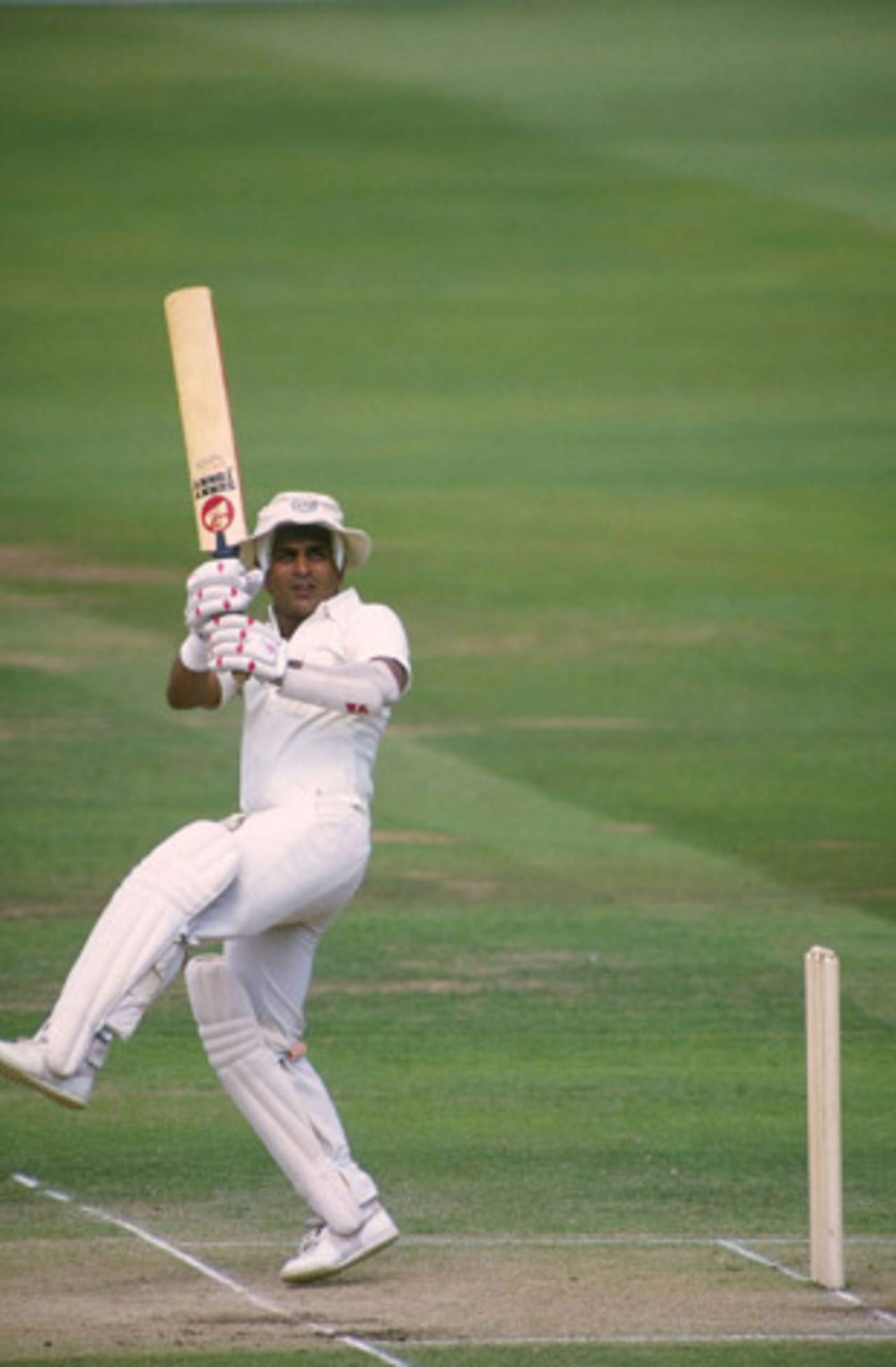 Sunil Gavaskar on his way to 188, MCC v Rest of the World, Lord's, August 1987