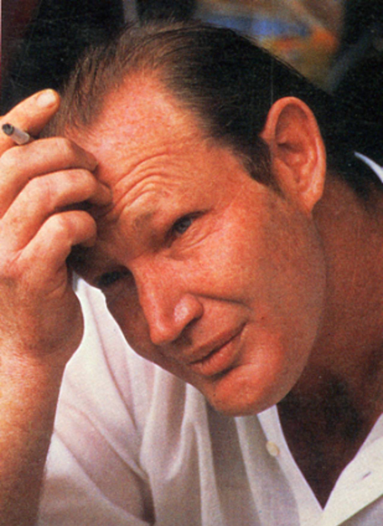 Kerry Packer at the height of World Series Cricket, October 1977