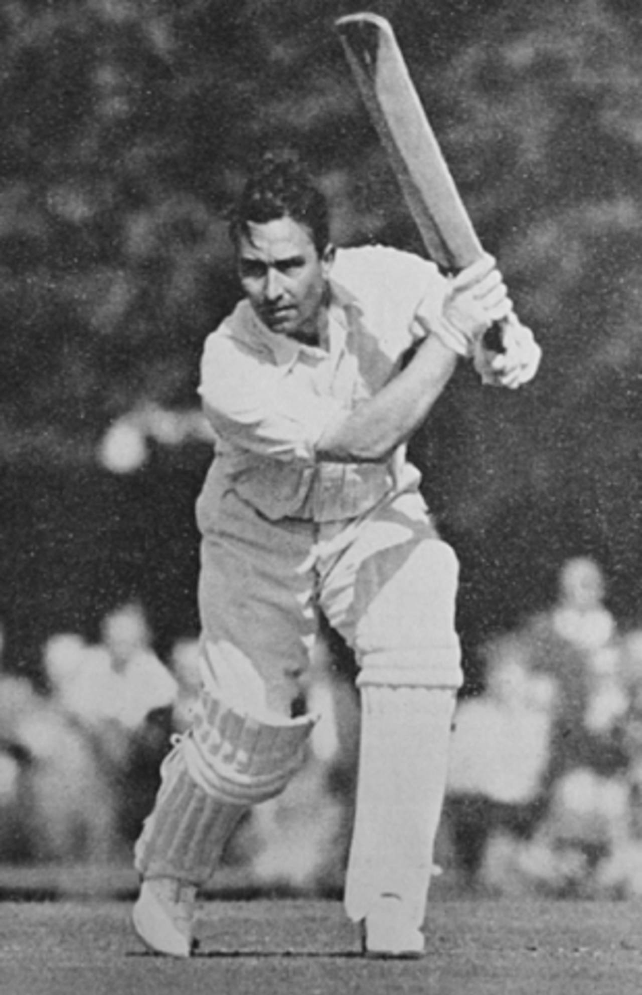 Denis Compton batting in 1951