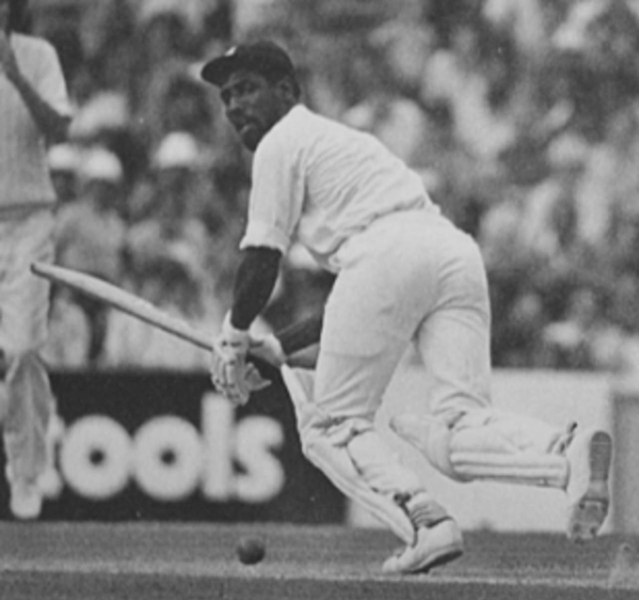 Viv Richards ploughes on and on ... finishing with 291, England v West Indies,  The Oval, August 1976