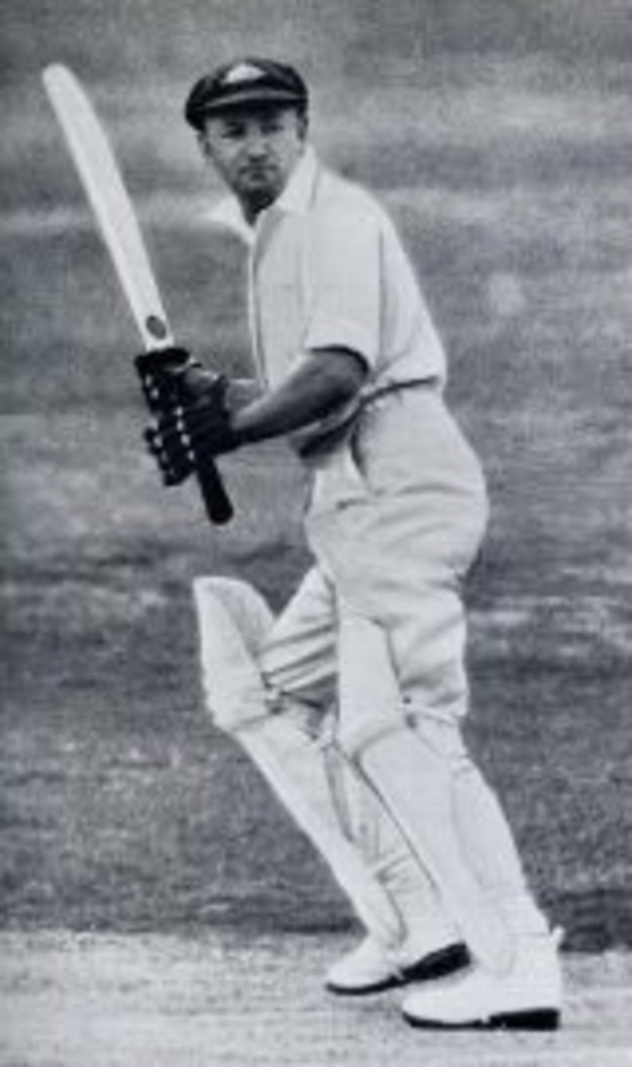 Don Bradman at the crease
