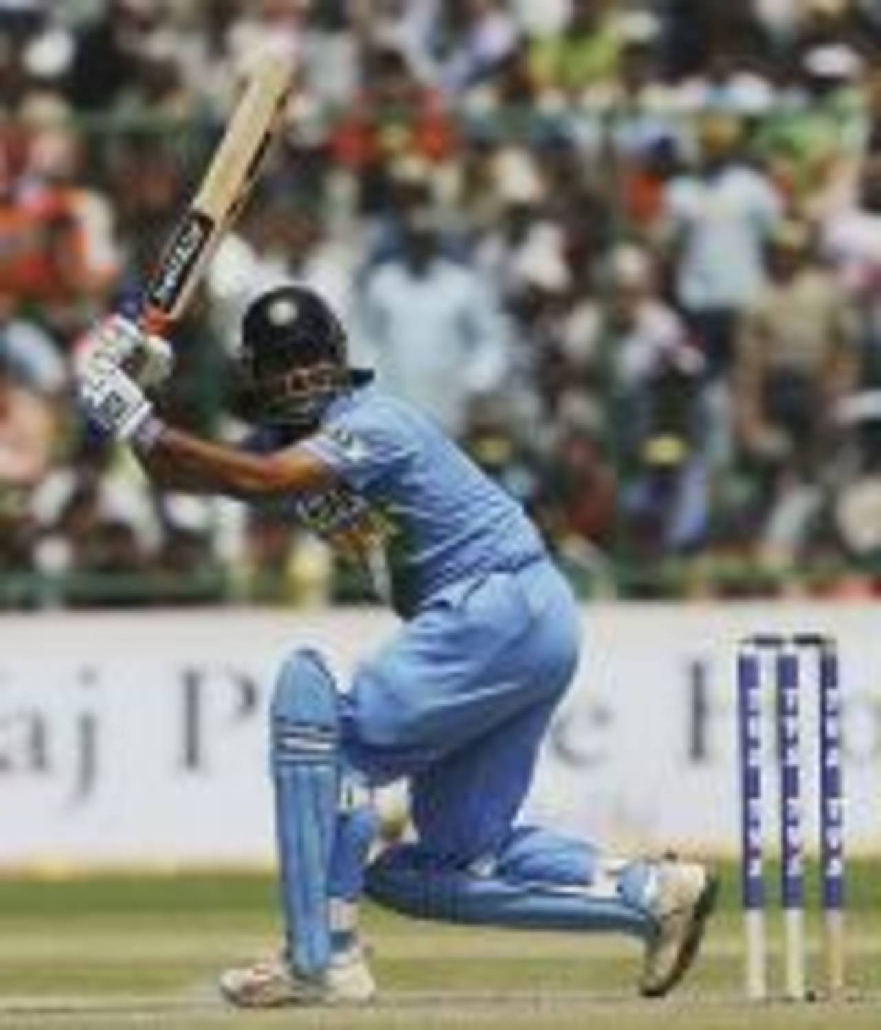 Mahendra Singh Dhoni at his cheeky best, India v England, 1st ODI, New Delhi, March 28 2006