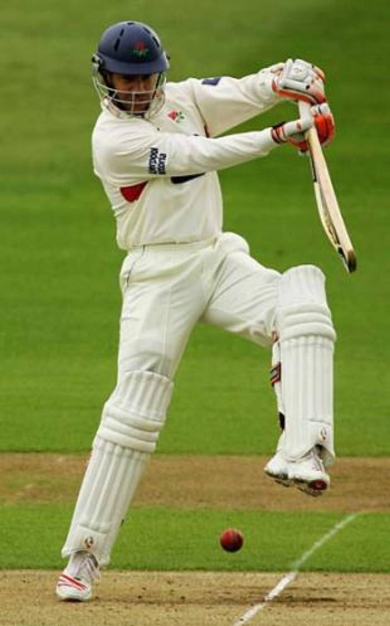 Stuart Law  on his way to a hundred in the Roses match, Yorkshire v Lancashire, Headingley, May 17, 2006 