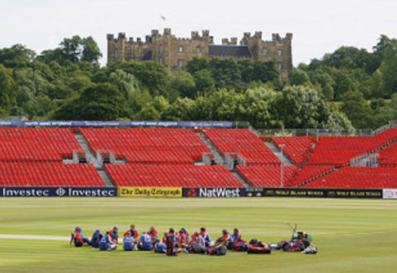 A picturesque view at the Riverside as England prepare to take on Sri Lanka , Riverside, June 23, 2006