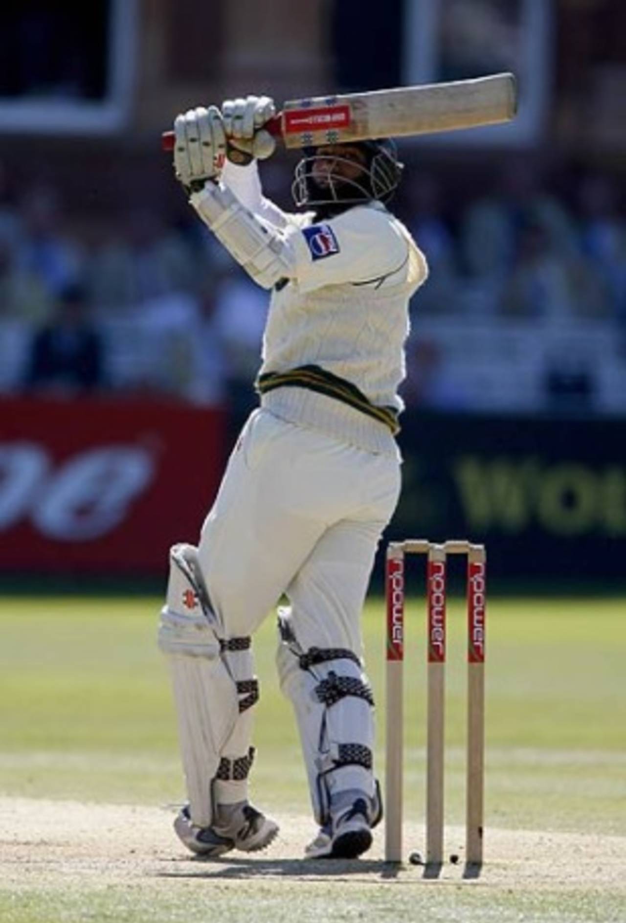 Mohammad Yousuf led Pakistan back into the first Test on day three