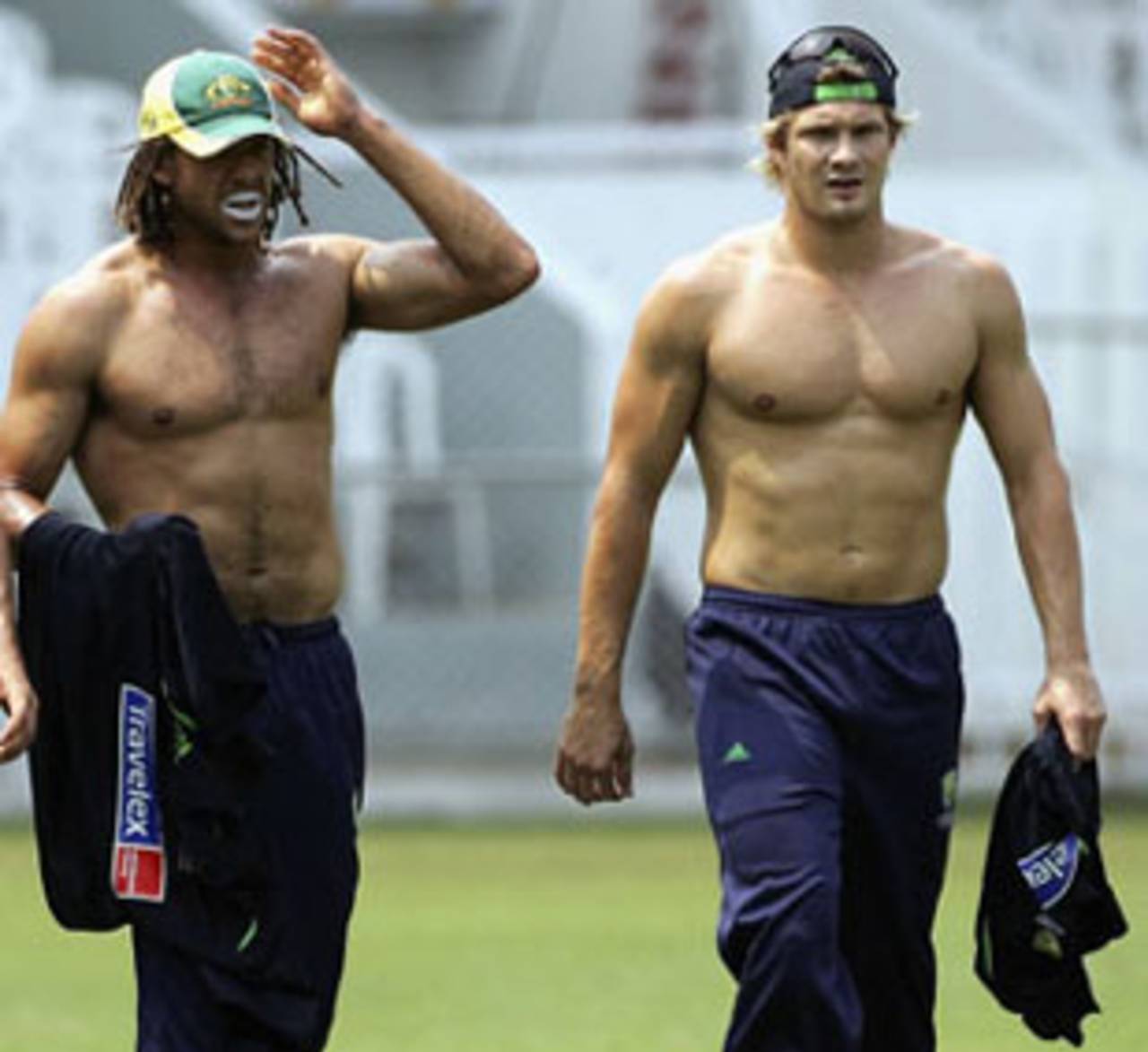 Watto and Symmo: if the biceps don't get you, the abs will&nbsp;&nbsp;&bull;&nbsp;&nbsp;Getty Images