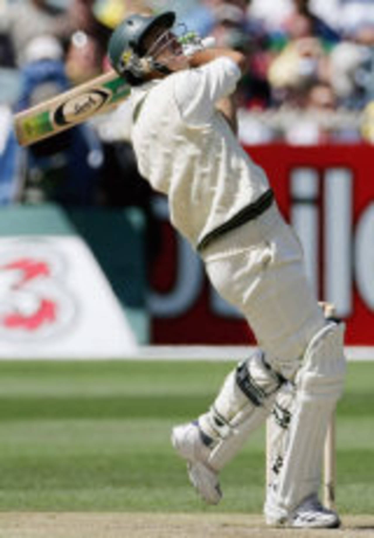 Up and out: Ricky Ponting top edges to Alastair Cook, Australia v England, 4th Test, Melbourne, December 27, 2006