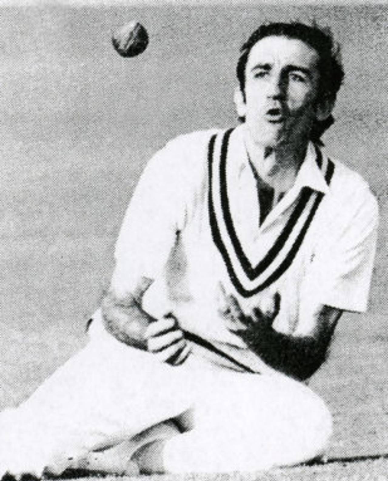 John Traicos dives to catch David Hookes, Australia v Zimbabwe, Trent Bridge, June 11, 1983