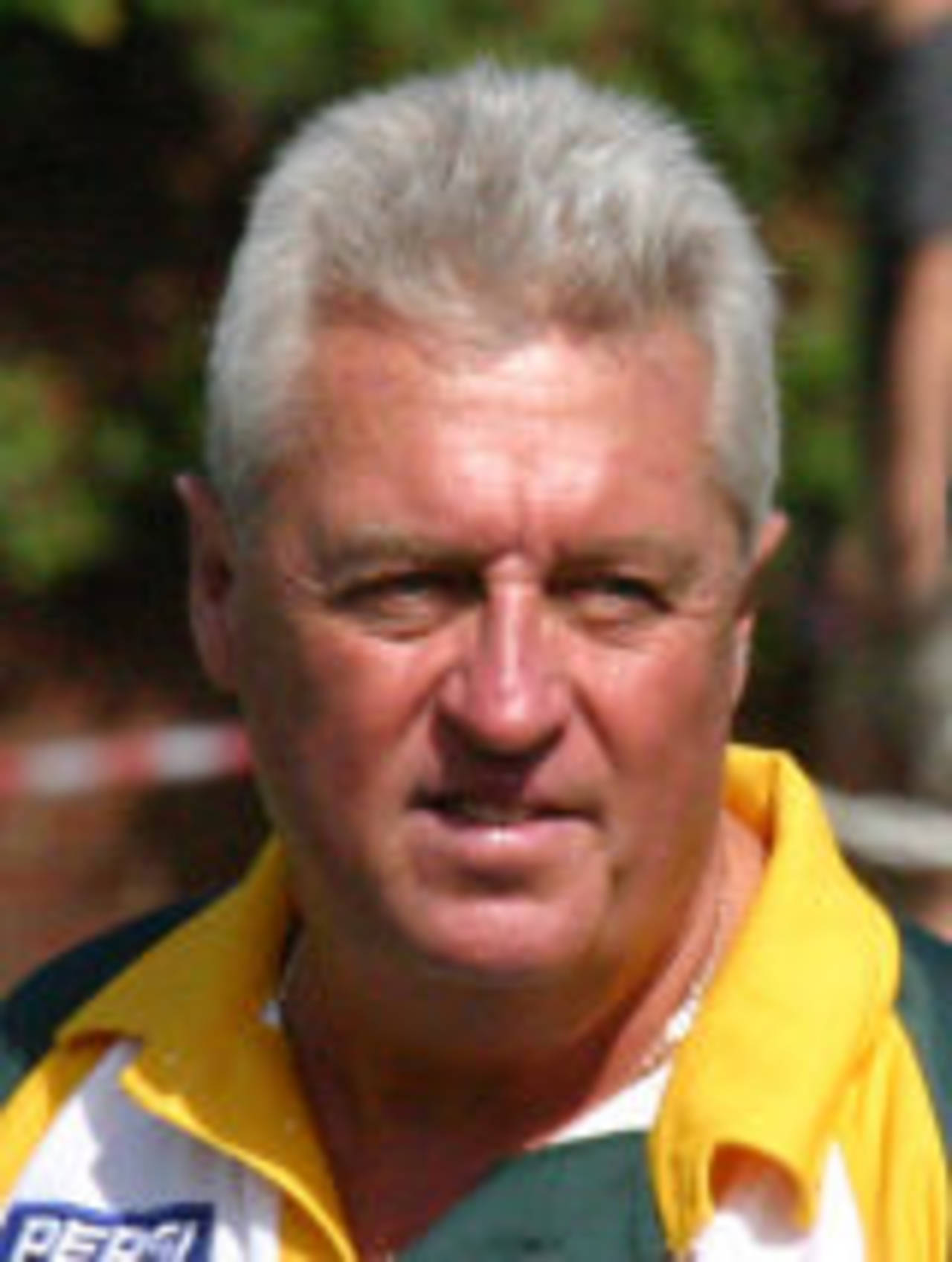 Bob Woolmer looks on during a training session, Lord's, July 12, 2006