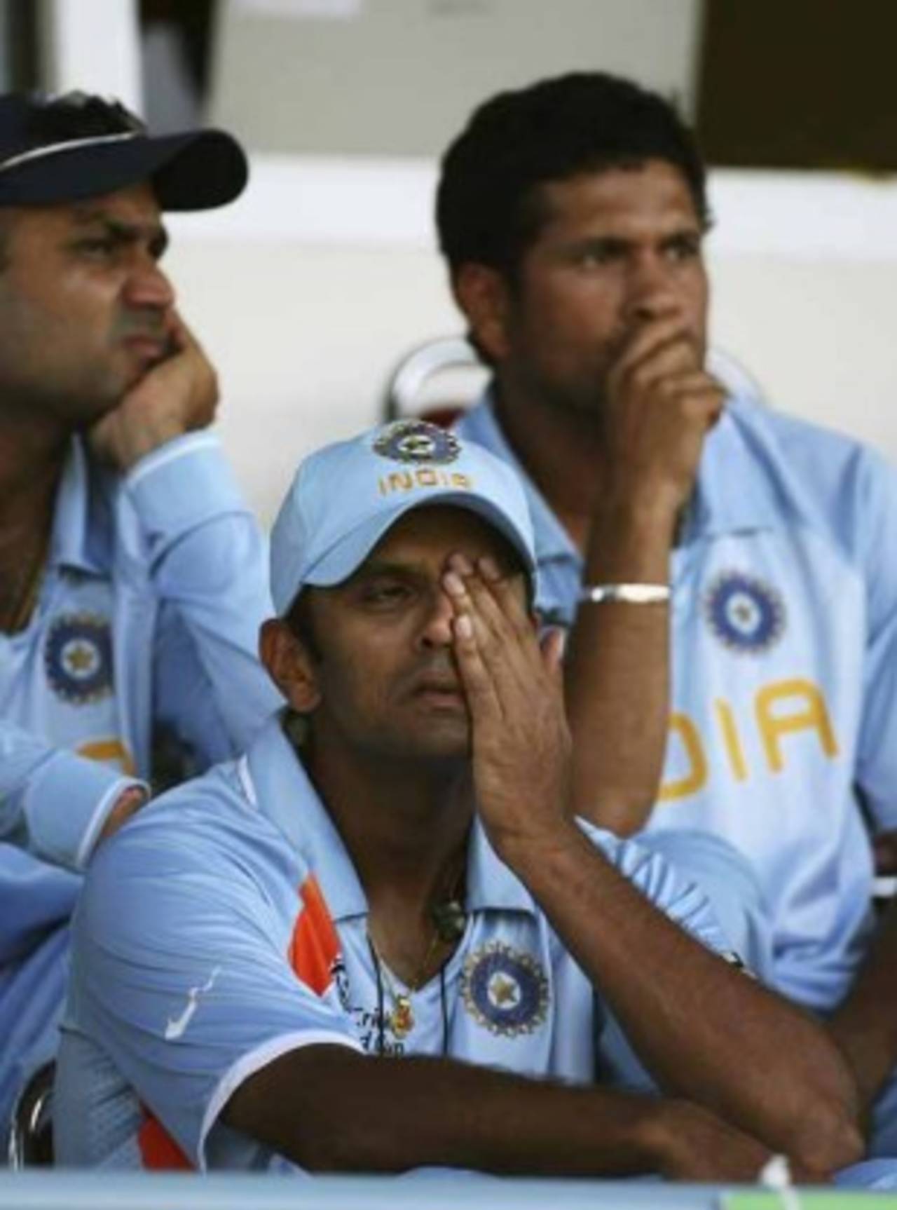 India crashed out of the 2007 World Cup in the first round&nbsp;&nbsp;&bull;&nbsp;&nbsp;Getty Images