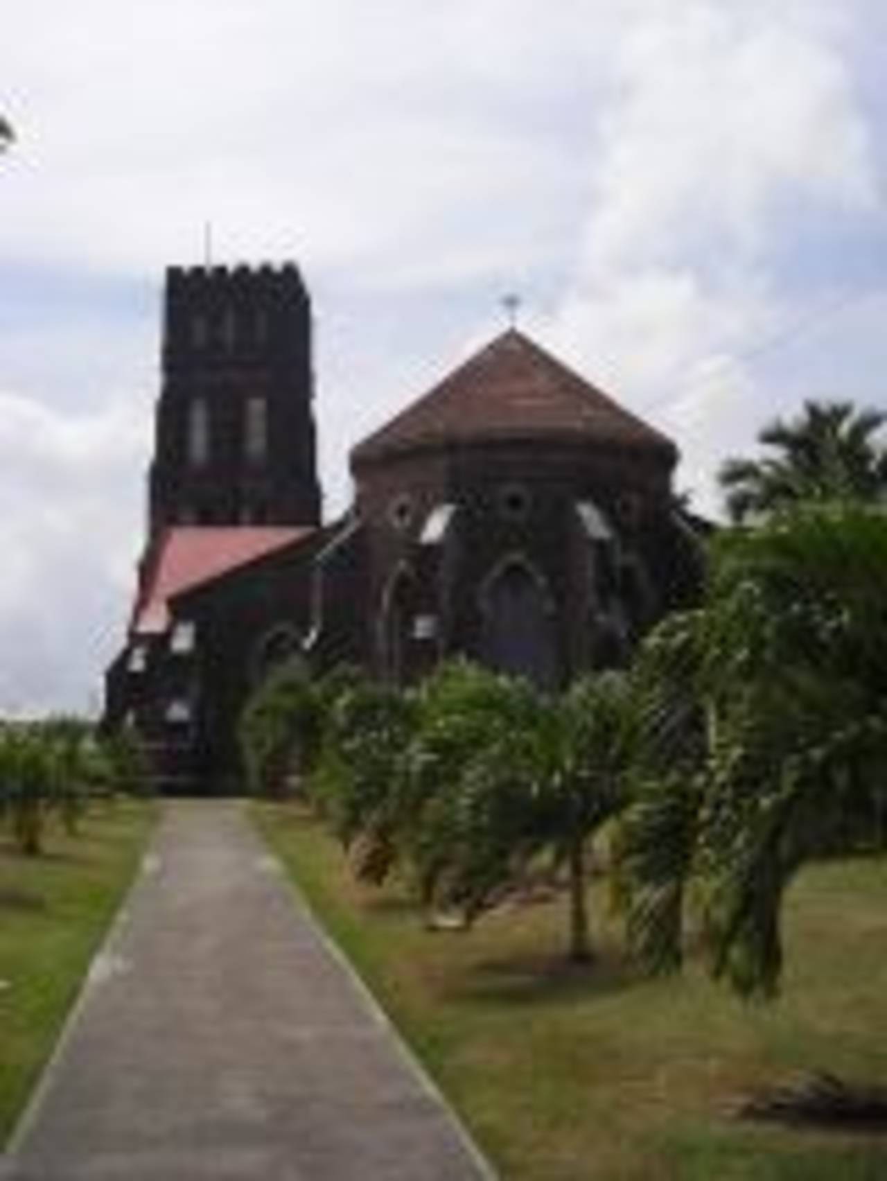 A church in Basseterre, St Kitts, March 26, 2007