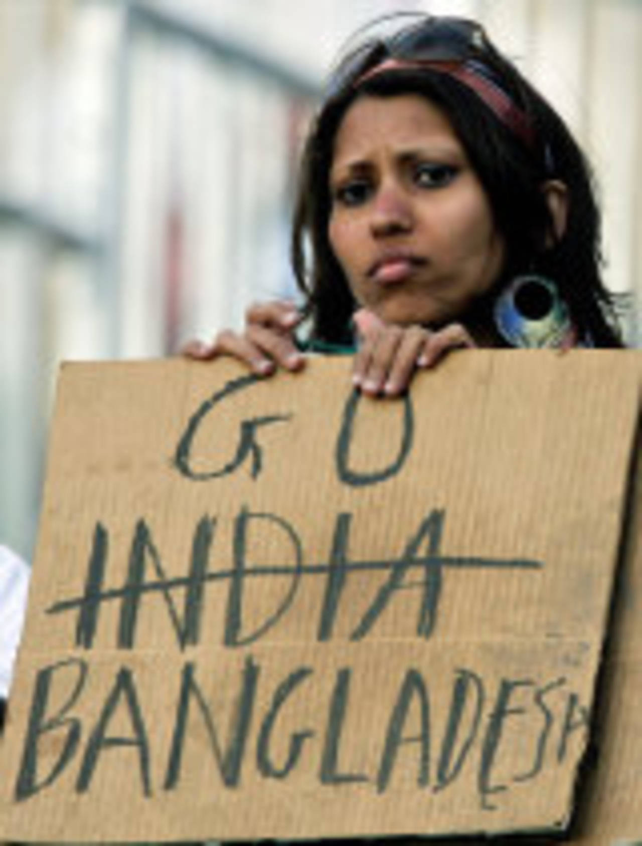 Had India qualified for the Super Eights, it would have been them playing Australia, Australia v Bangladesh, Super Eights, Antigua, March 31, 2007