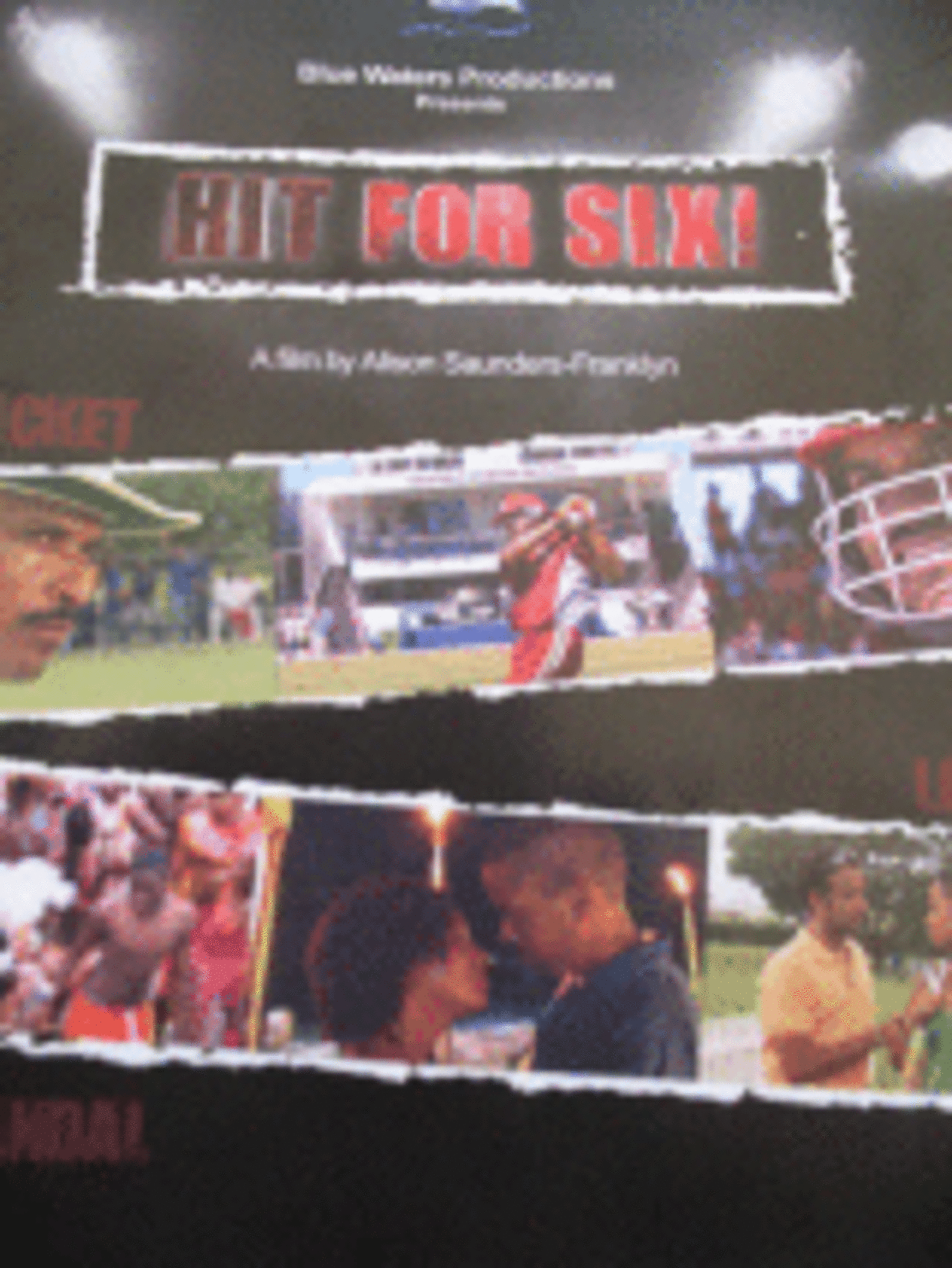 Poster of a Blue Waters film 'Hit for a six', Barbados, April 19, 2007