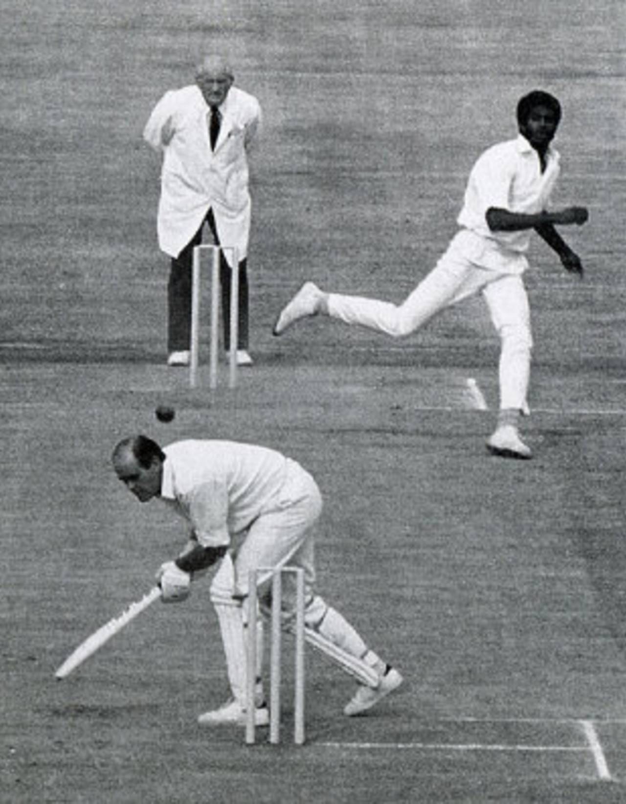 Courage under fire: Close weathers the West Indian barrage in his mid-40s&nbsp;&nbsp;&bull;&nbsp;&nbsp;The Cricketer International