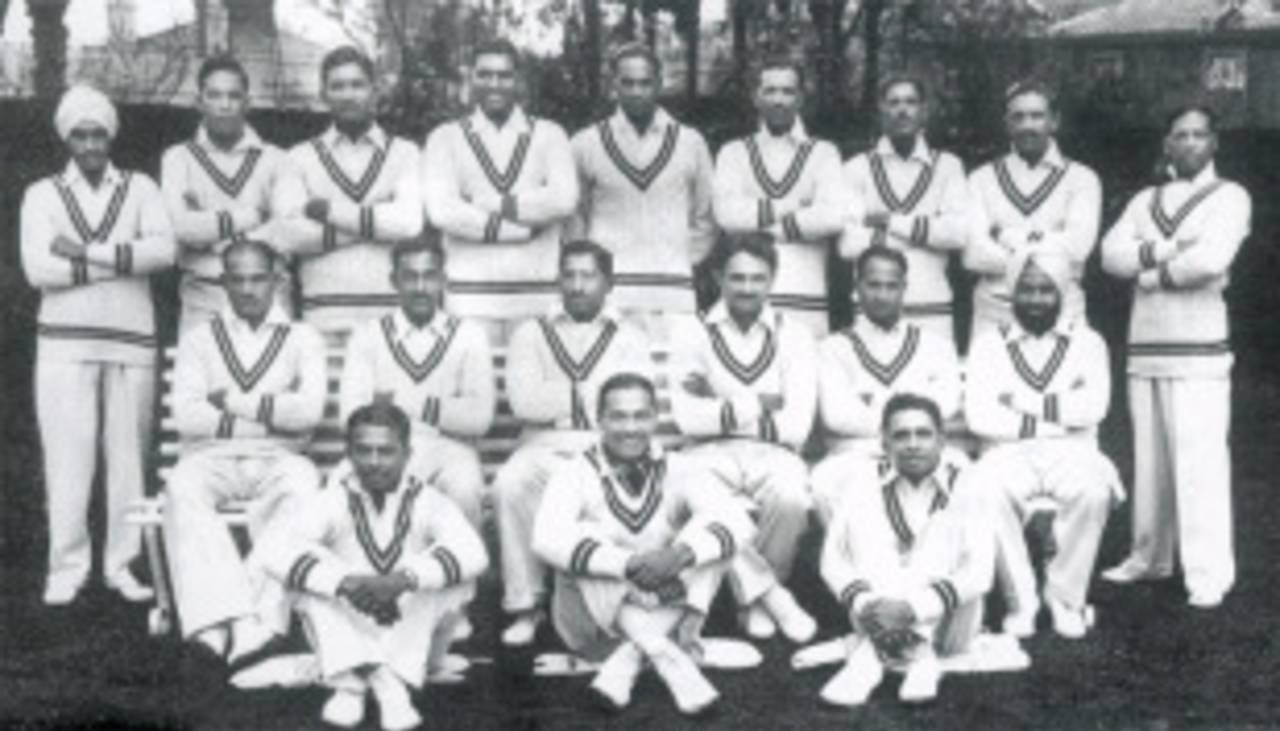 The 1932 Indian touring side in England (Nayudu second from left, middle row)&nbsp;&nbsp;&bull;&nbsp;&nbsp;ESPNcricinfo Ltd