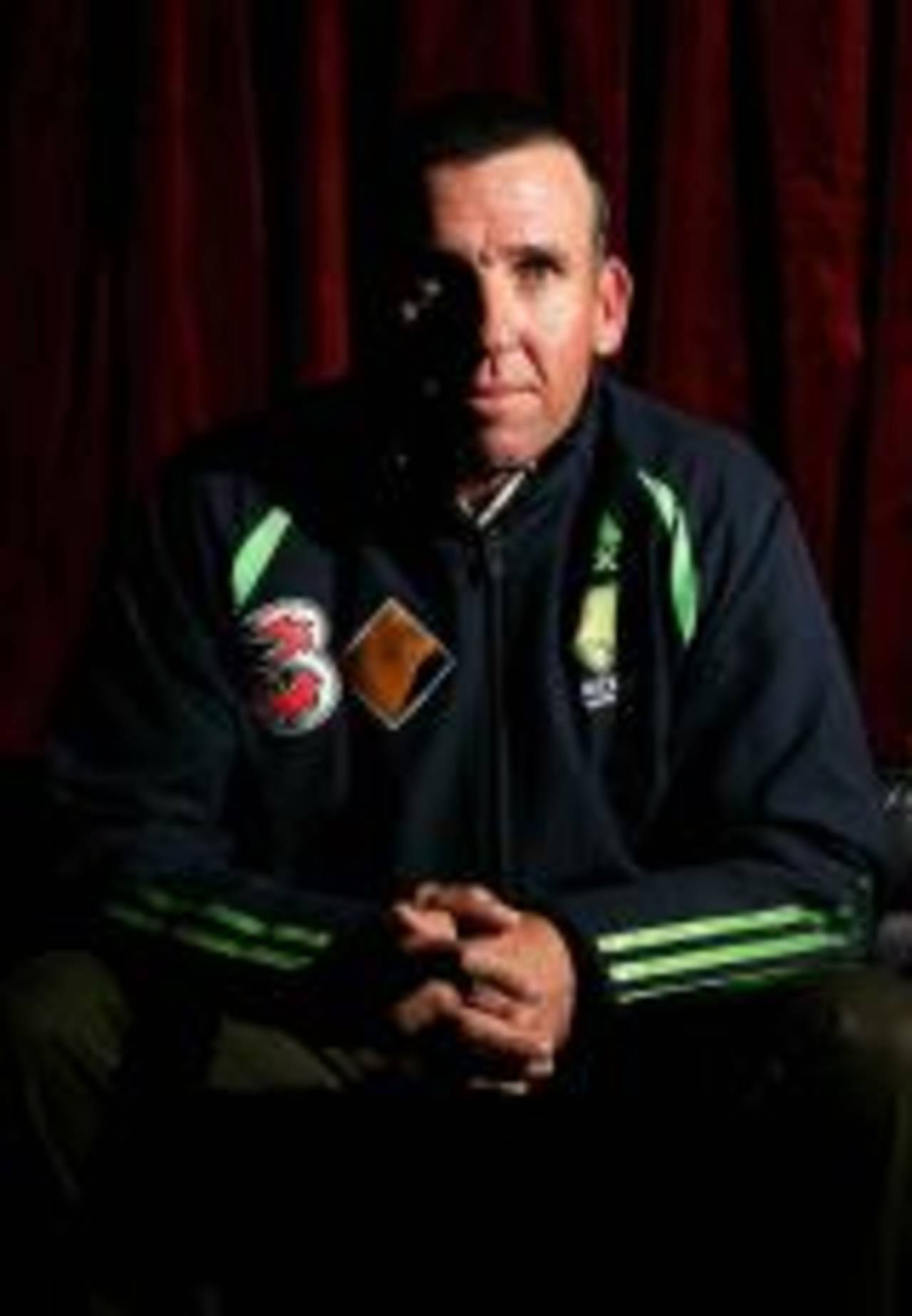 Tim Nielsen at his first official engagement as Australia's coach, Melbourne, June 19, 2007