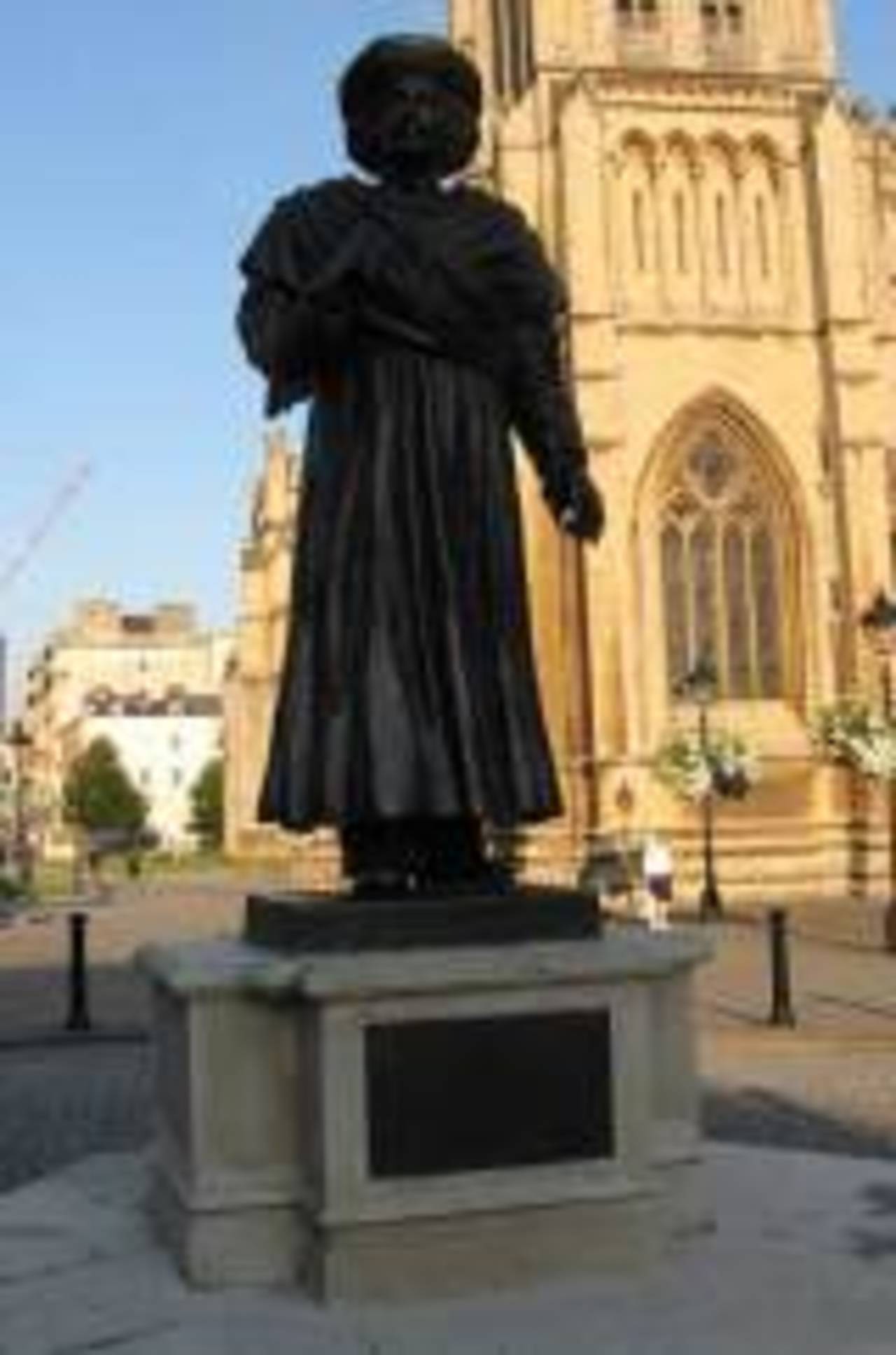 A statue of Raja Ram Mohun Roy in Bristol, August 23, 2007
