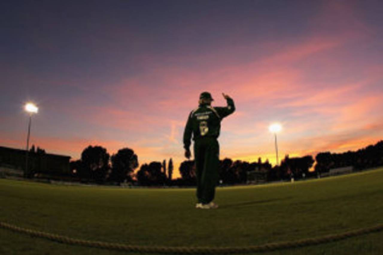 Sunset: the bane of cricket at the County Ground&nbsp;&nbsp;&bull;&nbsp;&nbsp;Getty Images