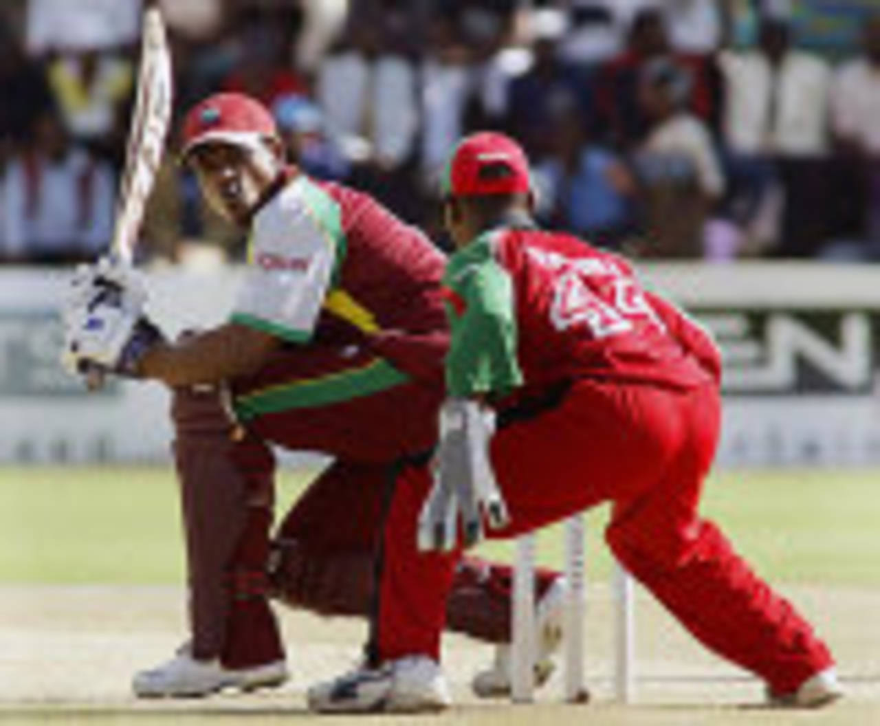 Runako Morton made 38 in West Indies' easy win against Zimbabwe, Zimbabwe v West Indies, 3rd ODI, Harare, December 4, 2007