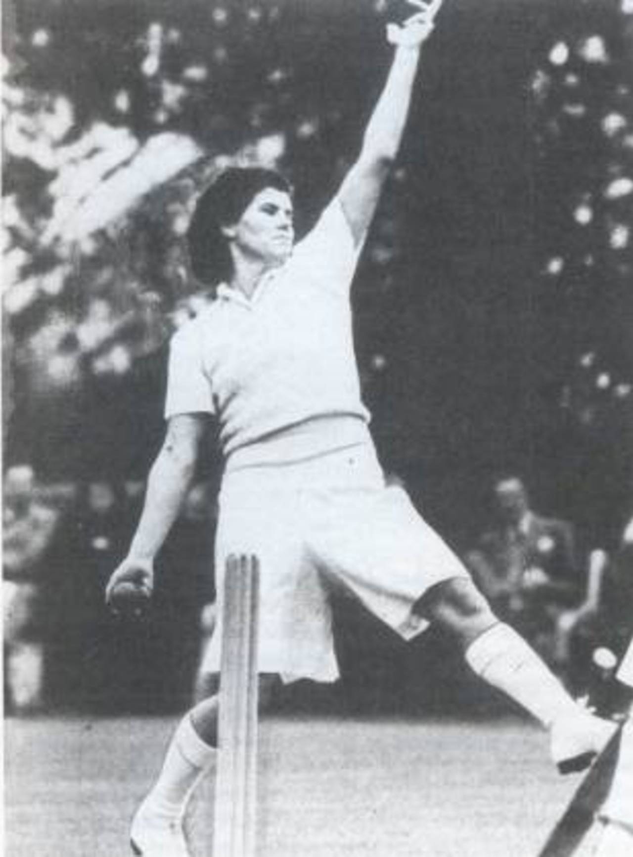 First love: Betty Wilson, bowling for the Australians against Kent at Sevenoaks, put the 1951 tour of England ahead of her personal life&nbsp;&nbsp;&bull;&nbsp;&nbsp;AWCC