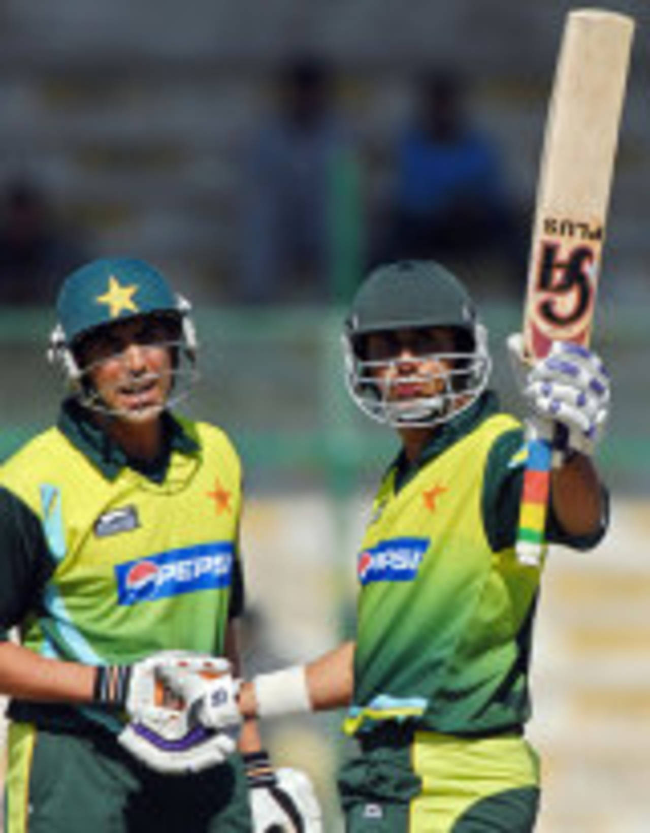 Nasir Jamshed got his fifty off 40 balls, Pakistan v Zimbabwe, 1st ODI, Karachi, January 21, 2008