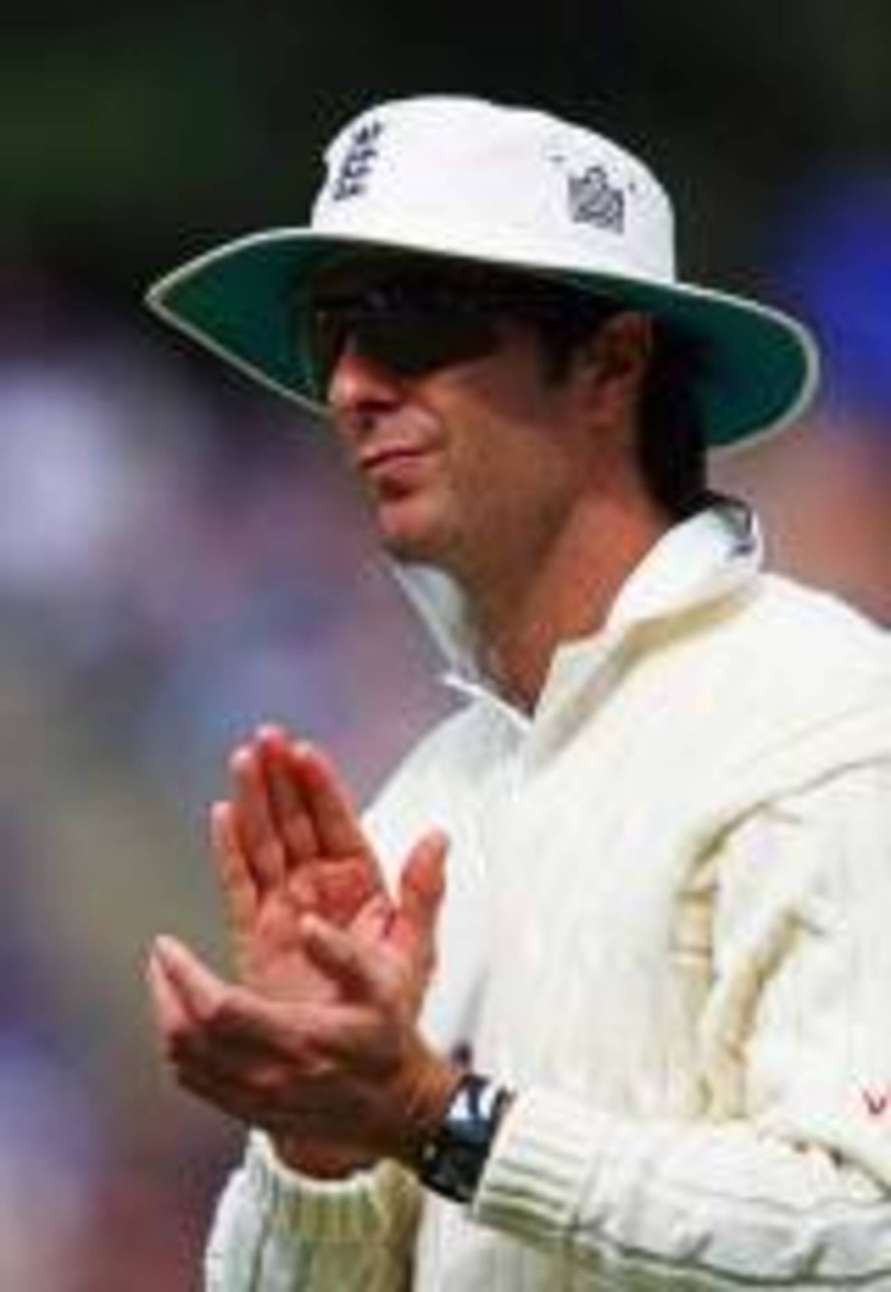 Michael Vaughan finally had something to smile about, New Zealand v England, 2nd Test, Wellington, March 14, 2008