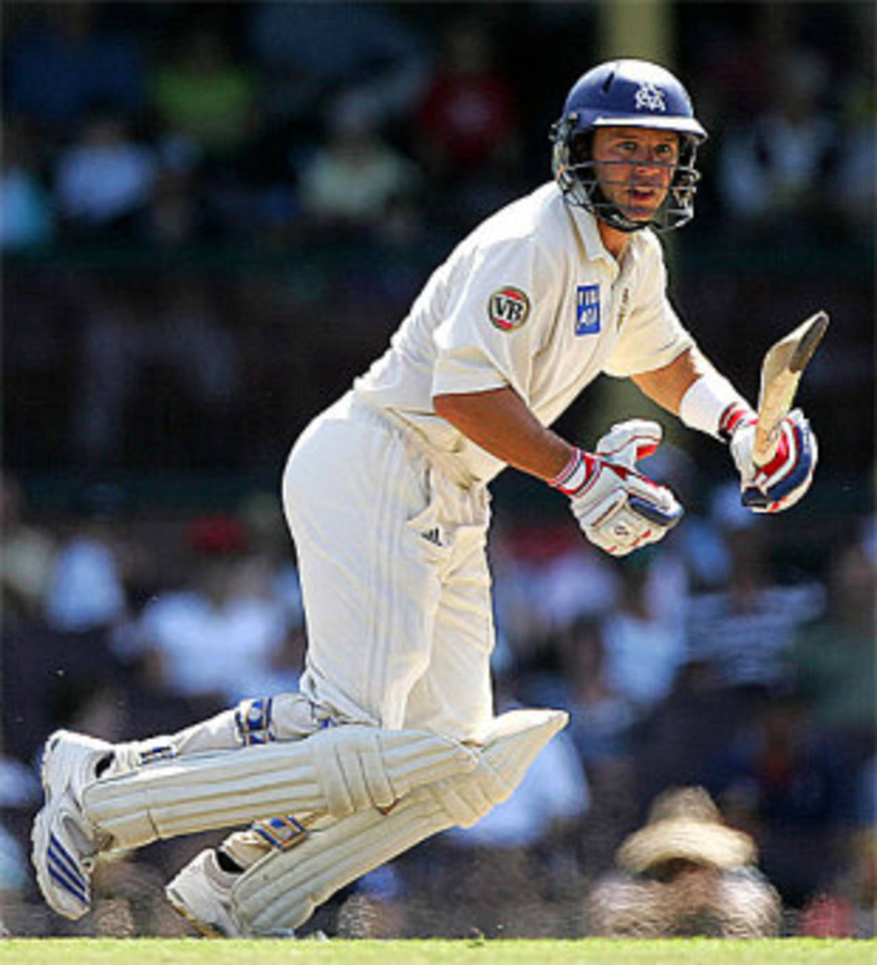 Brad Hodge ran up a fighting 84 but his dismissal prompted a collapse, New South Wales v Victoria, Pura Cup final, Sydney, 2nd day, March 16, 2008