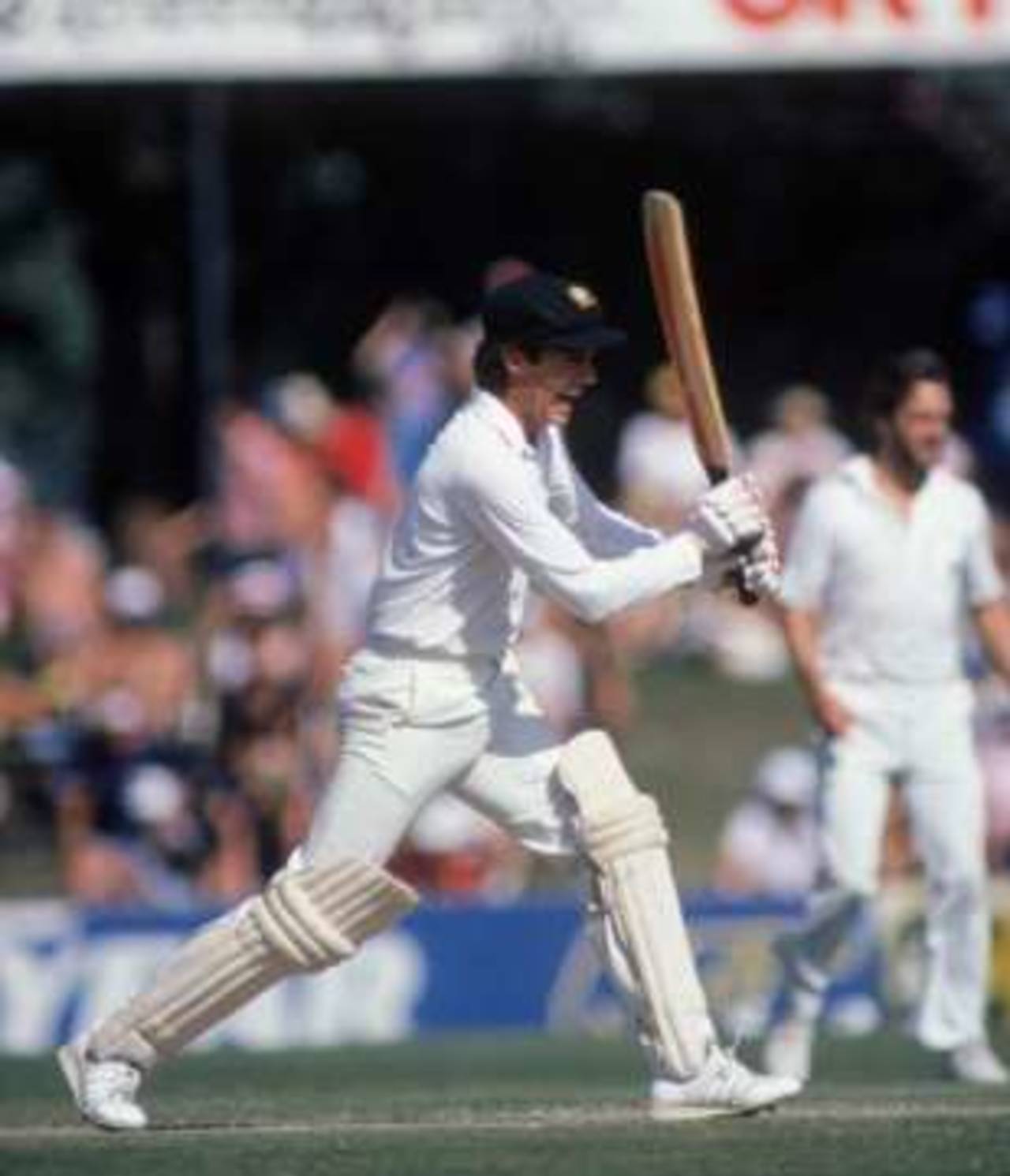 Australian cricket captain Greg Chappell bats in the first Test, Australia v England, Perth, November 1982