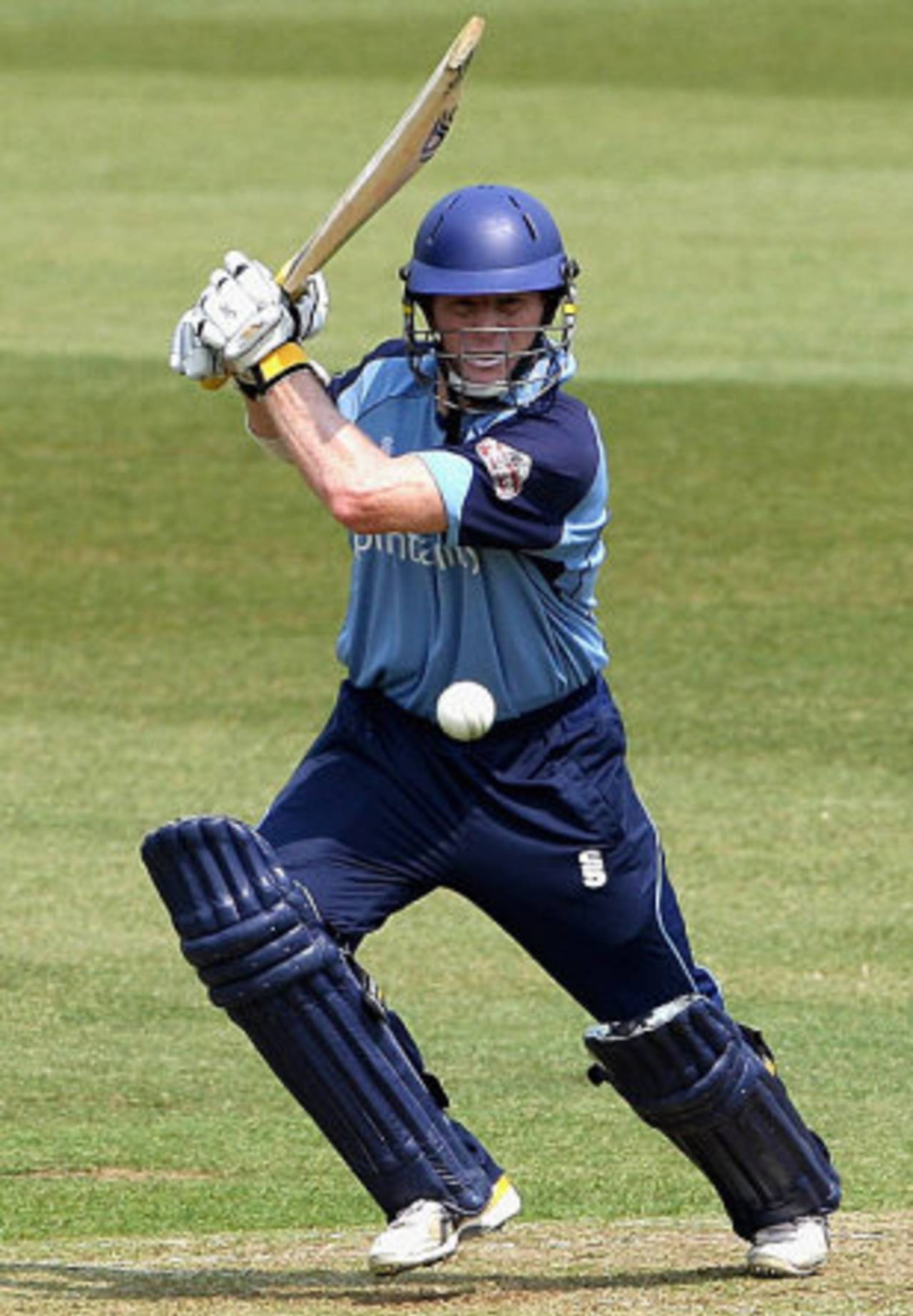 Chris Rogers forces off the back foot, Derbyshire v Lancashire, Friends Provident Trophy, Derby, May 22, 2008