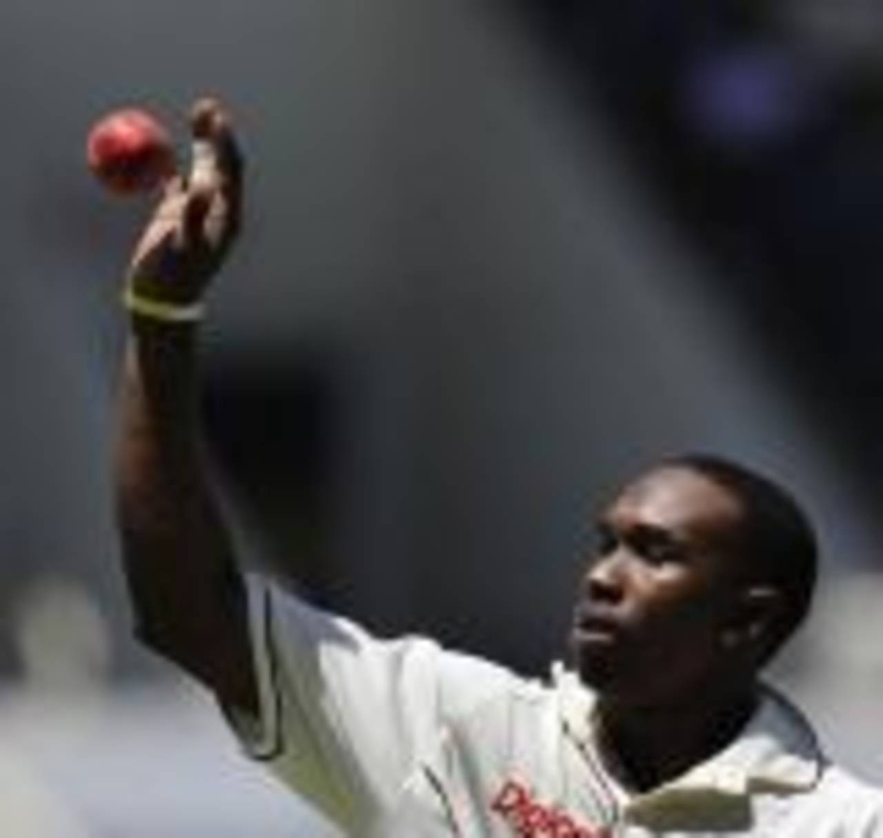 Dwayne Bravo walks back to his mark, West Indies v Australia, 1st Test, Jamaica, May 25, 2008