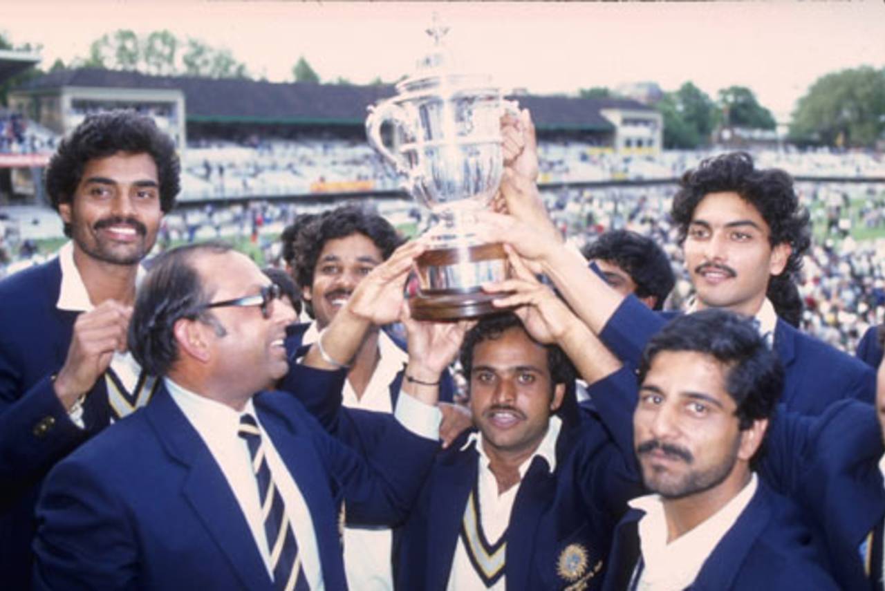 Lord's, June 25, 1983 - perhaps still the greatest day in India's ODI history&nbsp;&nbsp;&bull;&nbsp;&nbsp;Adrian Murrell/Getty Images