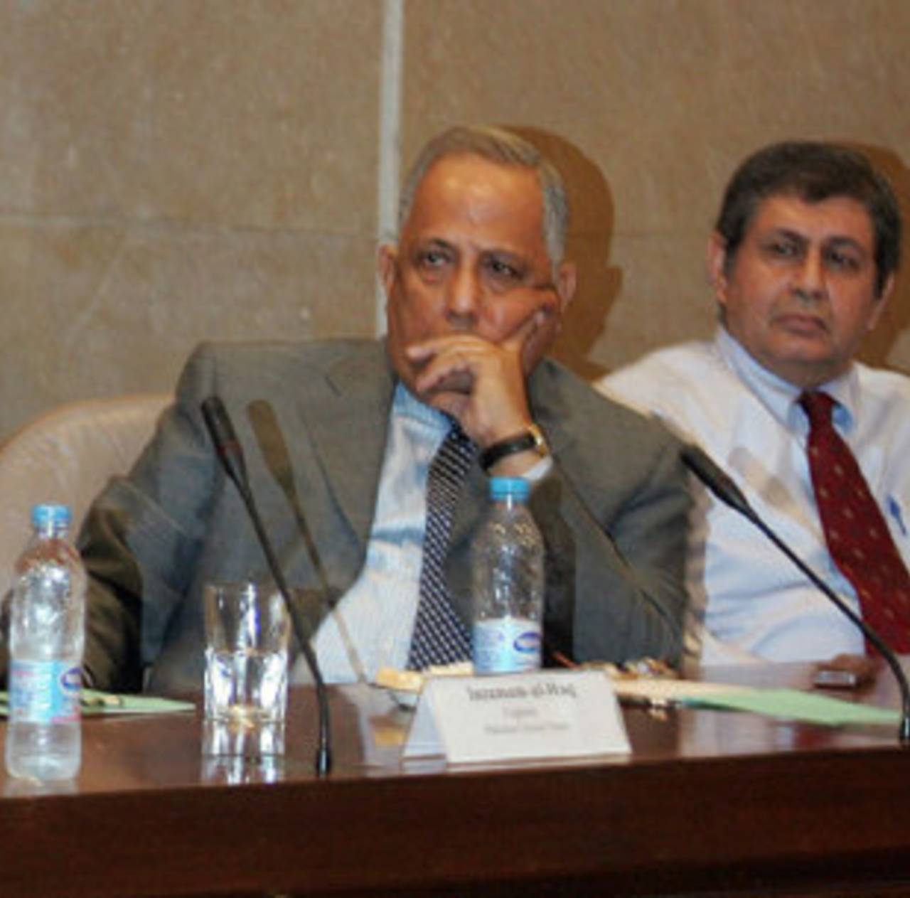 Saleem Altaf appears before the National Assembly Standing Committee on Sports, Islamabad, April 9, 2007