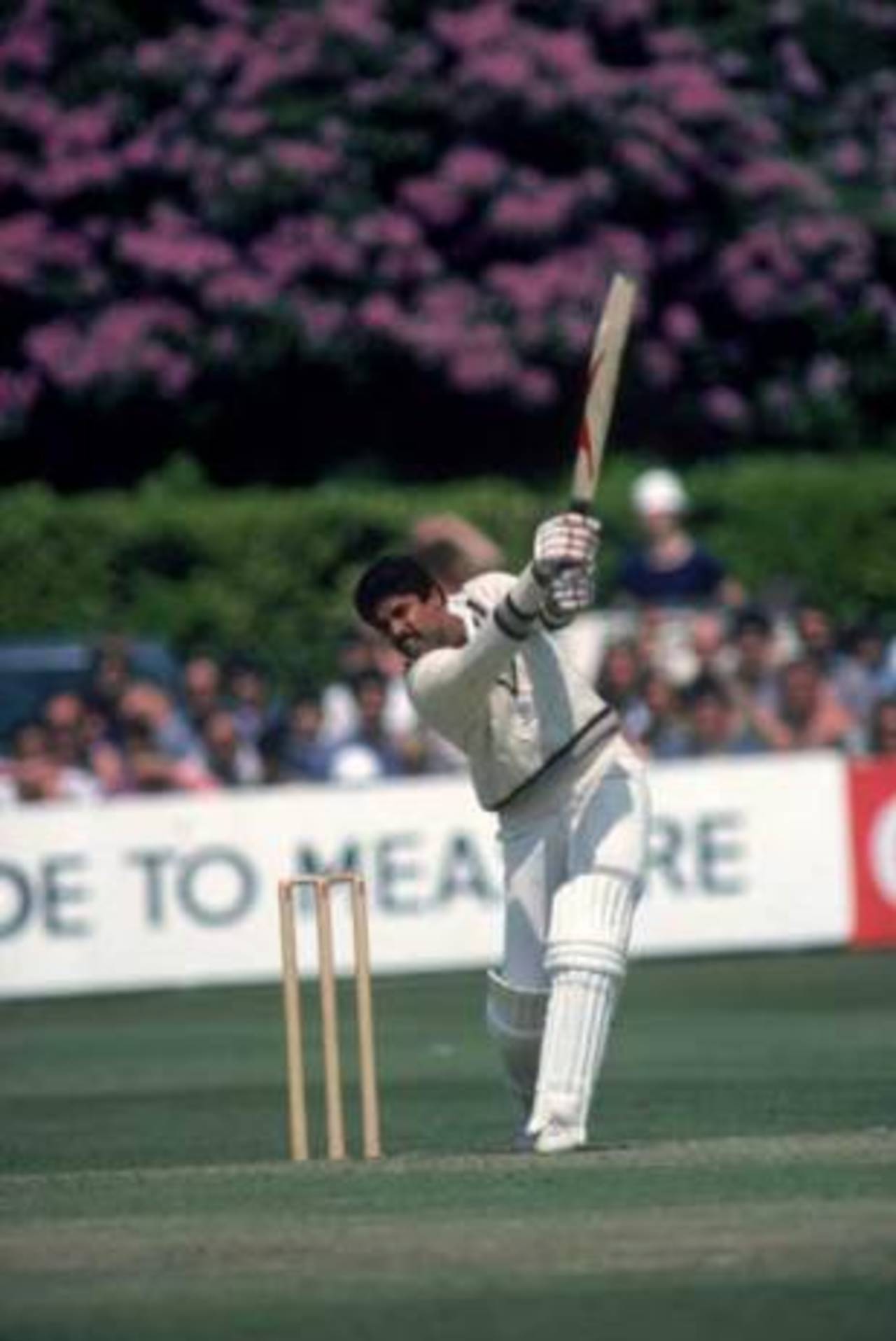 Kapil Dev during his innings of 175 not out off 138 balls against Zimbabwe at the Nevill Ground, Tunbridge Wells