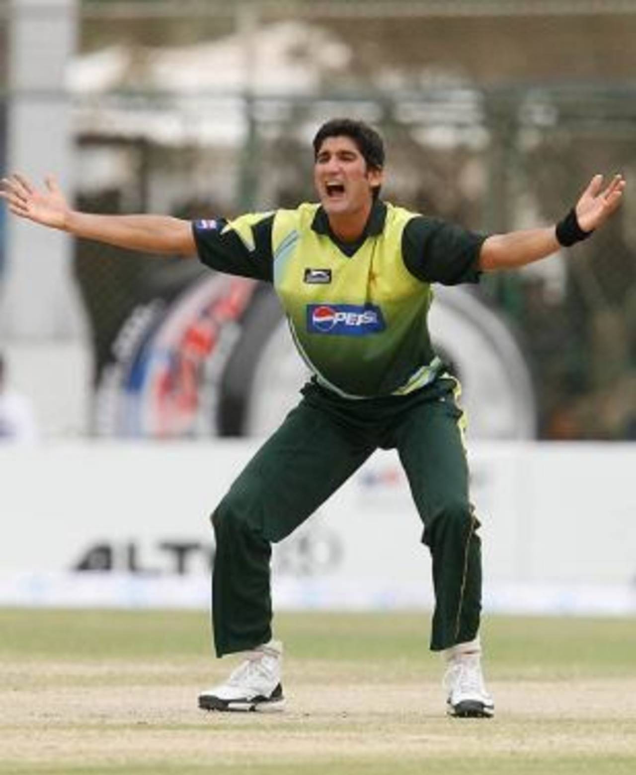 Sohail Tanvir successfully appeals for the wicket of Sanath Jayasuriya, Pakistan v Sri Lanka, Super Four, Asia Cup, Karachi, June 29, 2008