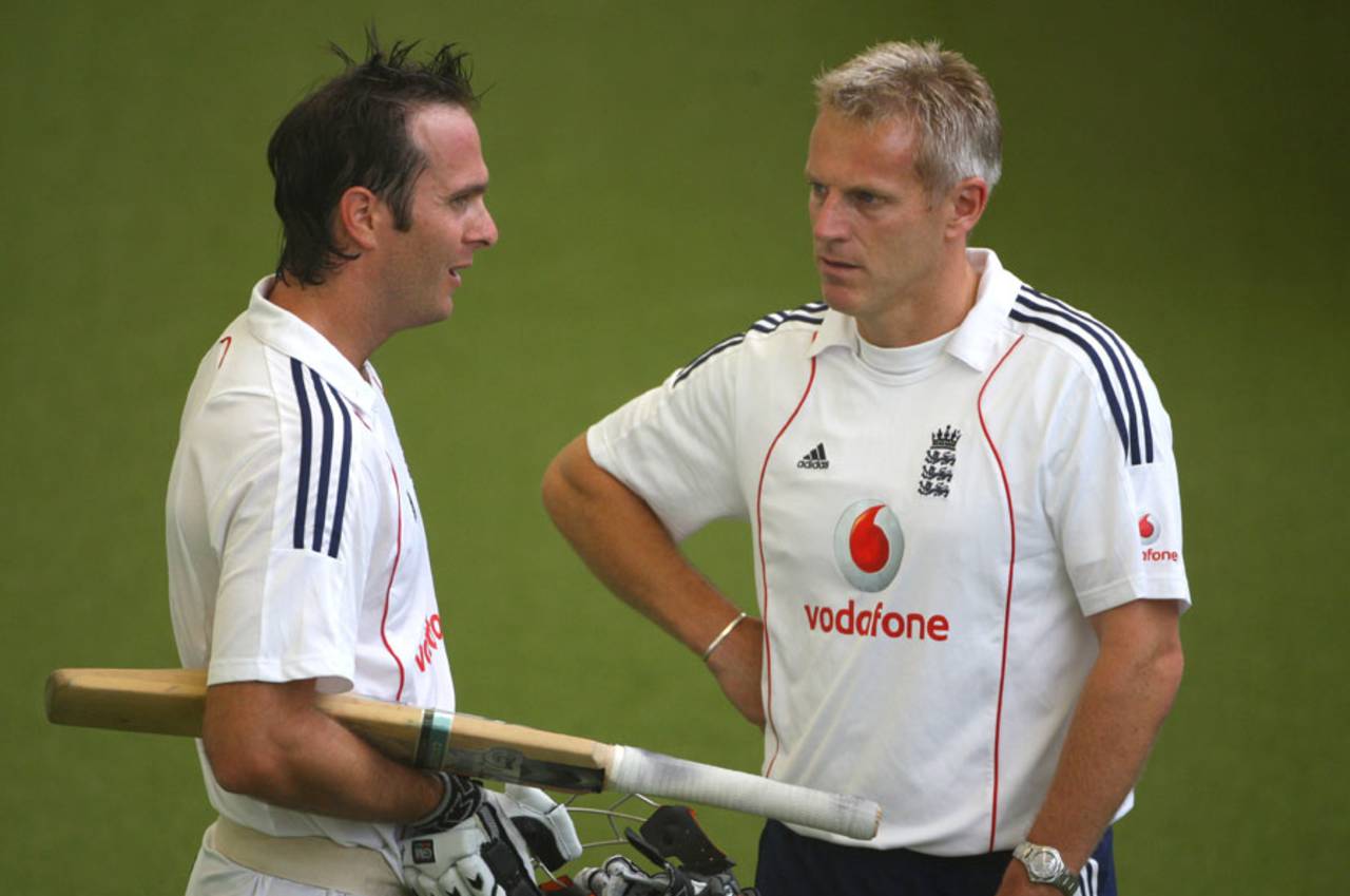 Michael Vaughan and Peter Moores had some tricky decisions to make, England v South Africa, 3rd Test, Edgbaston, July 29, 2008