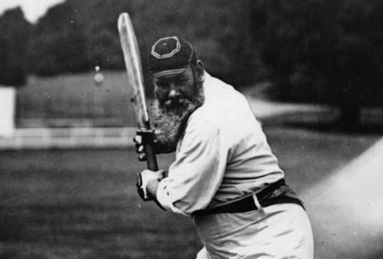 WG Grace's carefree strokeplay drew crowds, but the writers of the time weren't too impressed&nbsp;&nbsp;&bull;&nbsp;&nbsp;Getty Images
