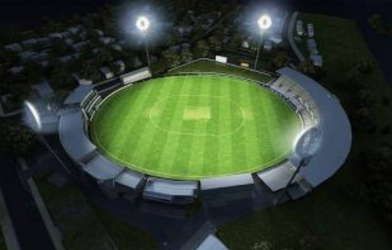 Bellerive Oval should have floodlights within six months&nbsp;&nbsp;&bull;&nbsp;&nbsp;Tasmanian Cricket Association