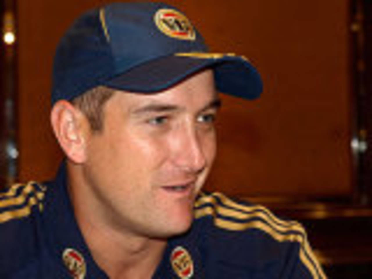 Australian opener Phil Jaques takes questions from the media, Hyderabad, September 30, 2008