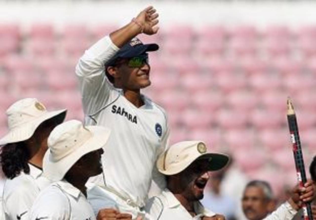 Sourav Ganguly was steady with the bat and superb in the field&nbsp;&nbsp;&bull;&nbsp;&nbsp;AFP