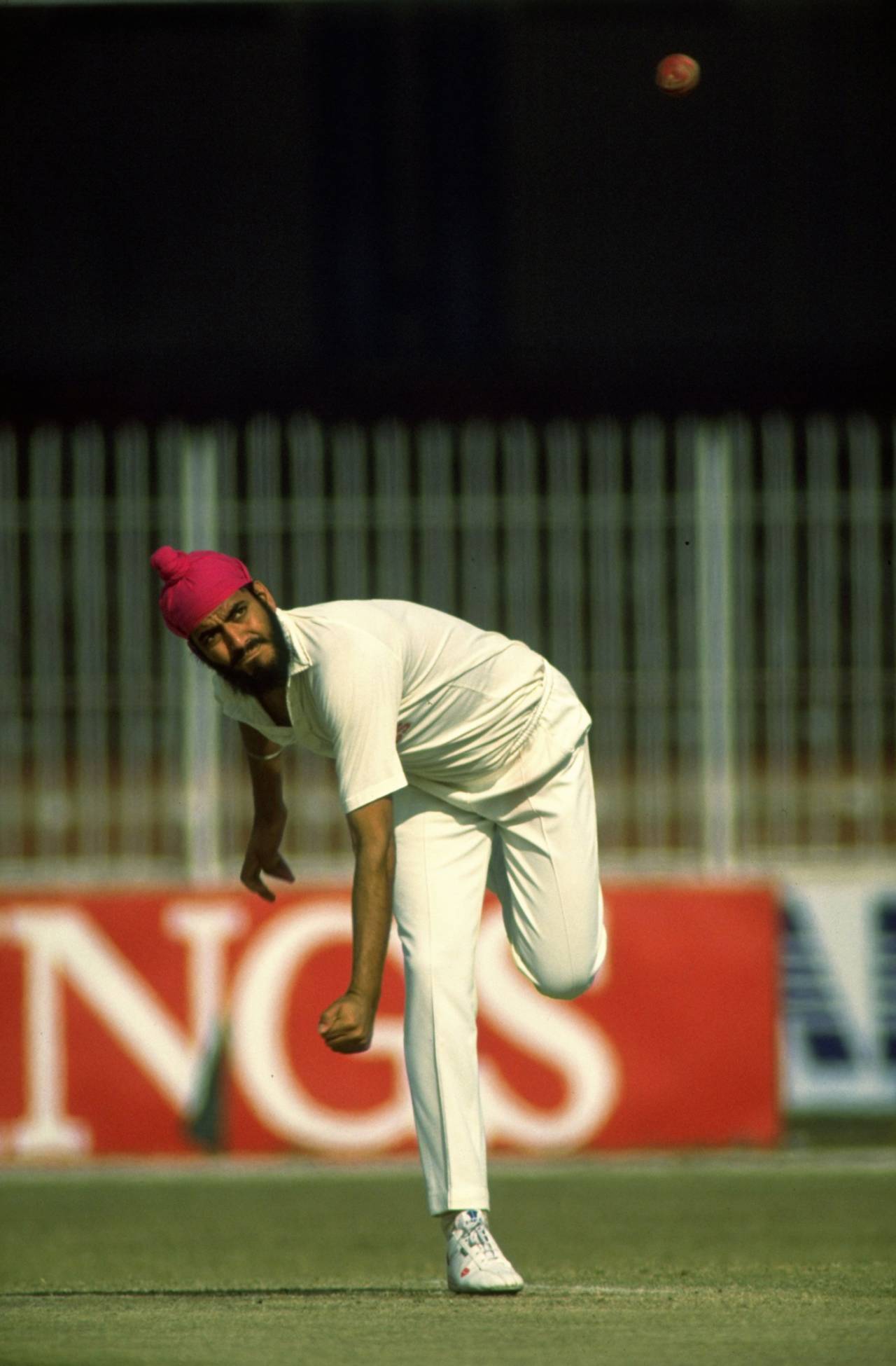 In the 1987 Bangalore Test, India's spinners struggled on a very helpful pitch because they didn't change their length and direction to make Pakistan's batsmen play often enough&nbsp;&nbsp;&bull;&nbsp;&nbsp;Ben Radford/Getty Images