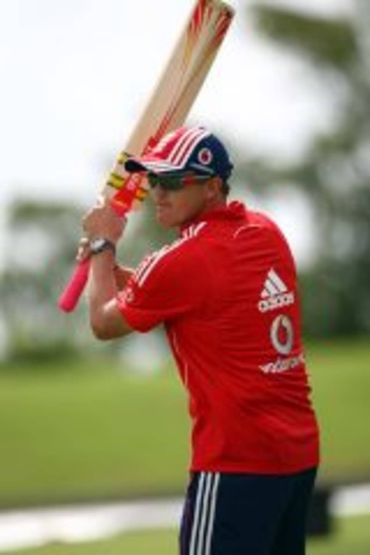 Andy Flower gives catching practice, St Kitts, January 24, 2009