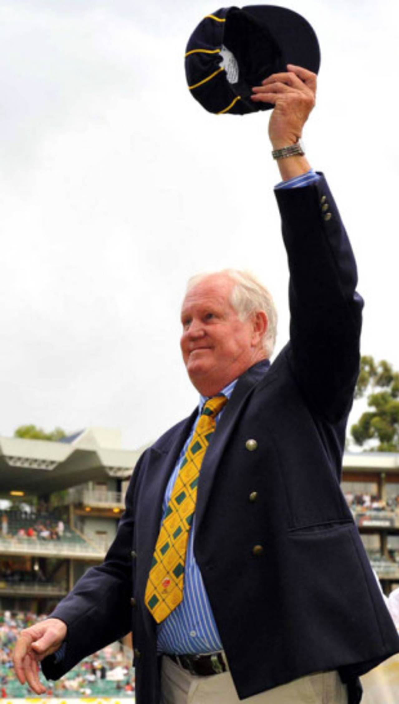 Graeme Pollock was inducted into the ICC Hall of Fame during the opening day, South Africa v Australia, 1st Test, Johannesburg, 1st day, February 26, 2009