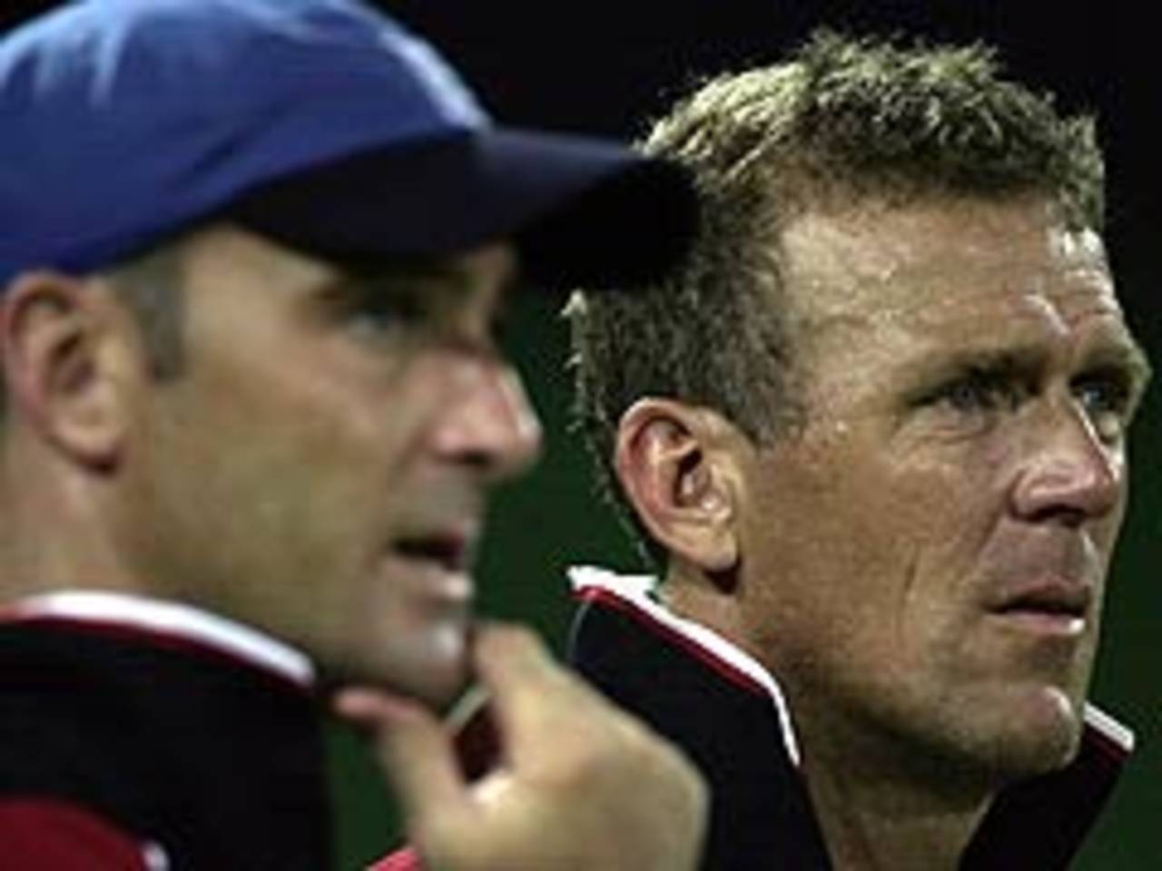 Graham Thorpe and Alex Steart, March 2001