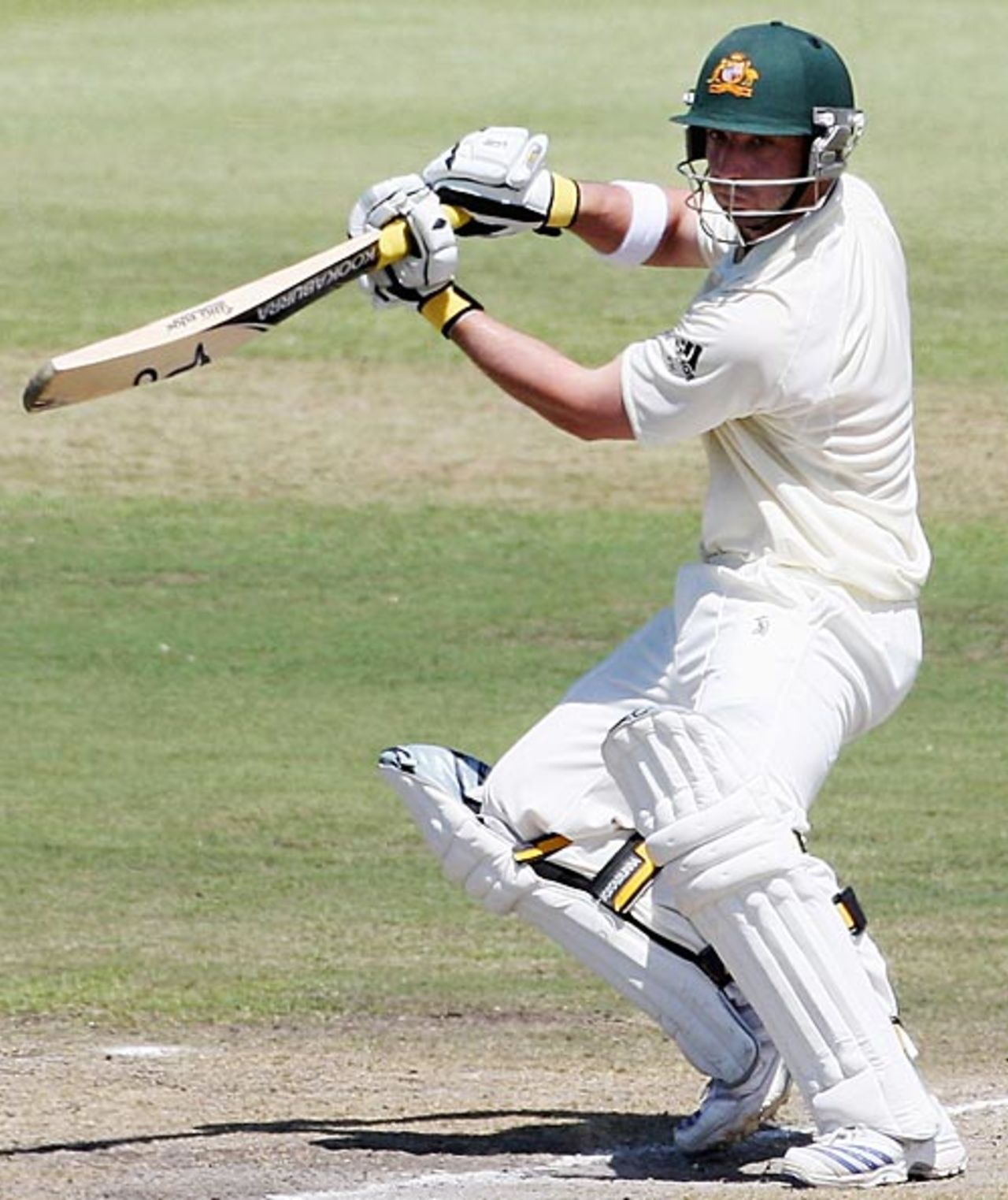 Phillip Hughes cuts, South Africa v Australia, 2nd Test, Durban, 3rd day, March 8, 2009