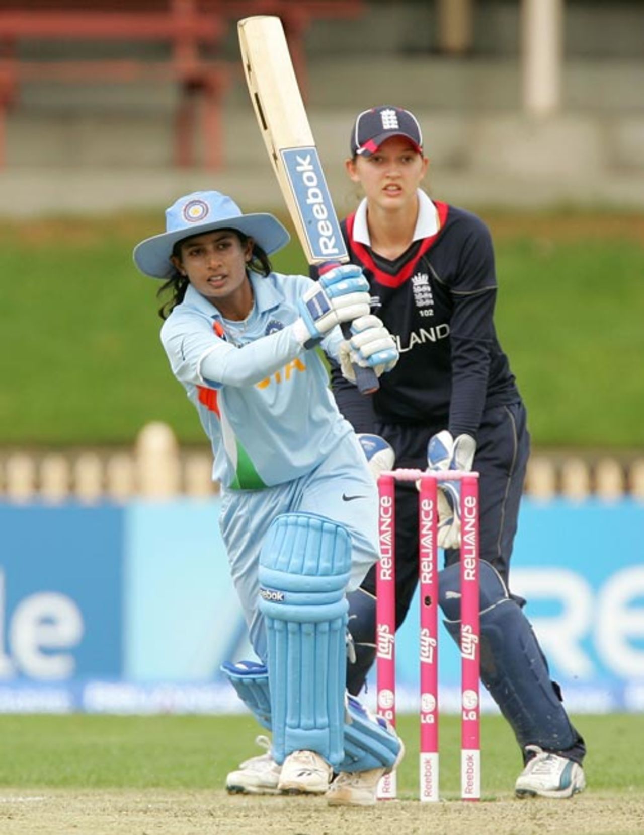 Mithali Raj was India's top scorer with a classy 59, England v India, Group B, women's World Cup, Sydney, March 10, 2009