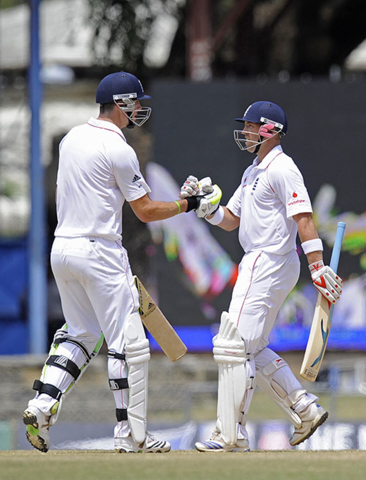 Kevin Pietersen and Matt Prior batted swiftly to hasten England's declaration, West Indies v England, 5th Test, Trinidad, March 10, 2009
