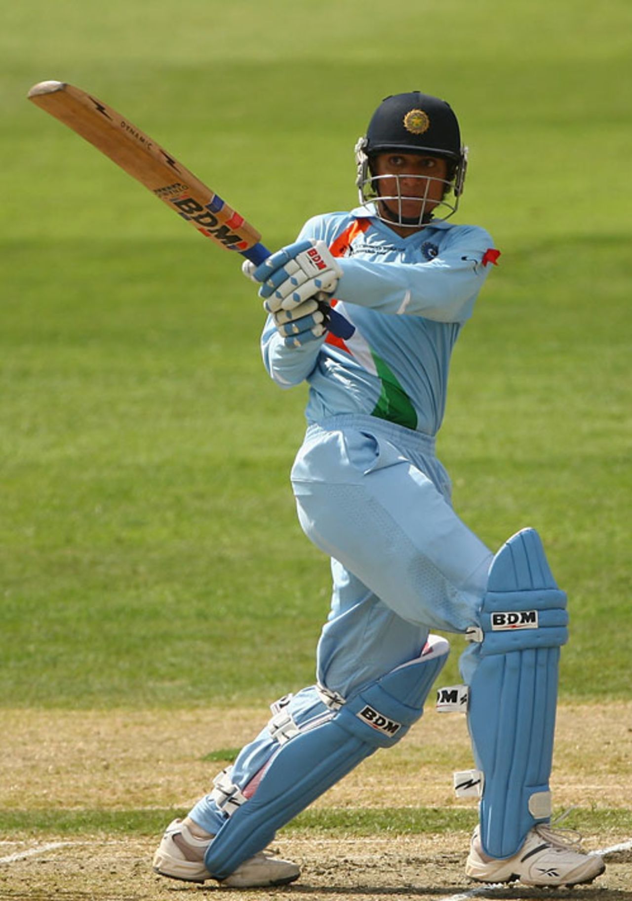 Anjum Chopra pulls over square leg, Australia v India, Super Six, women's World Cup, Sydney, March 14, 2009