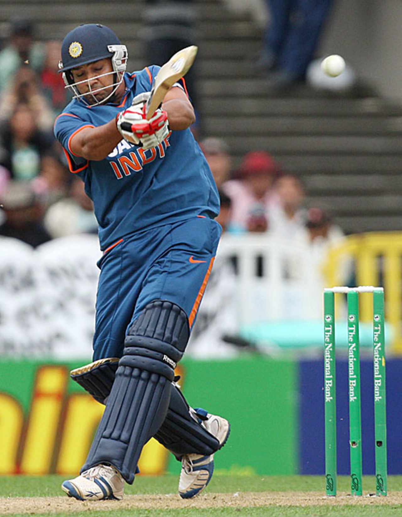 Rohit Sharma top scored with an unbeaten 43, New Zealand v India, 5th ODI, Auckland, March 14, 2009