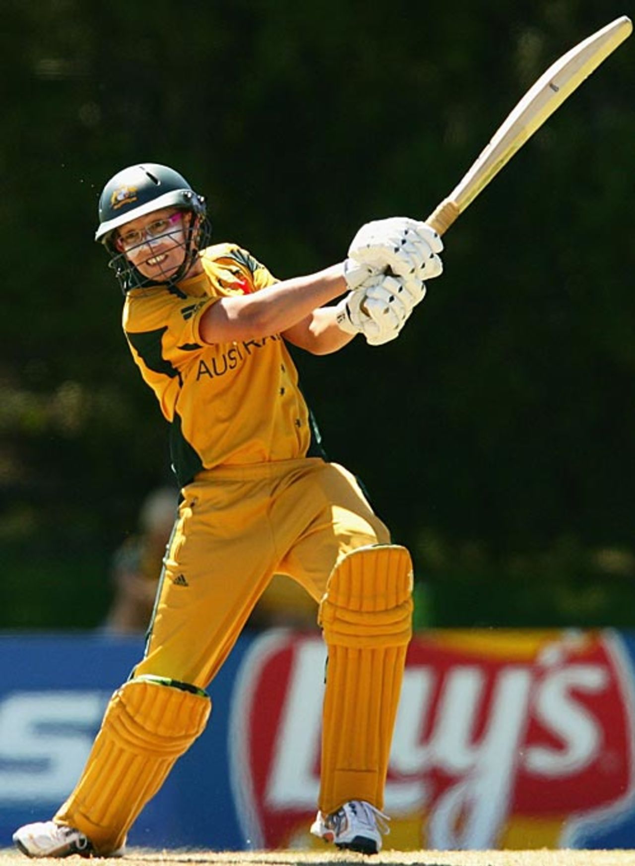 Lauren Ebsary scored a half-century, Australia v Pakistan, women's World Cup, Super Six, Bankstown Oval, Sydney, March 16, 2009